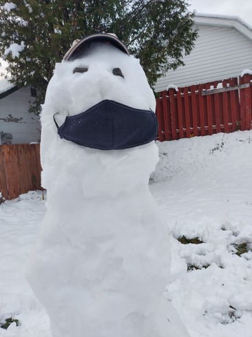 Bonhomme de neige Campbellton, NB