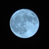 Lune bleue du 31 Octobre 2020!