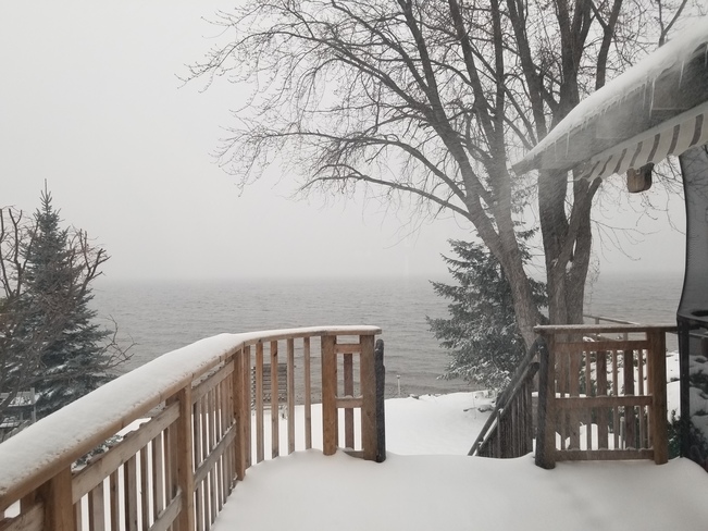 Snowy day in Ottawa - hard to see Gatineau... Ottawa, ON