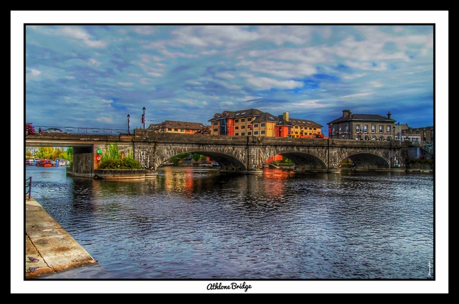 Athlone Bridge en Irlande Galway, Irlande