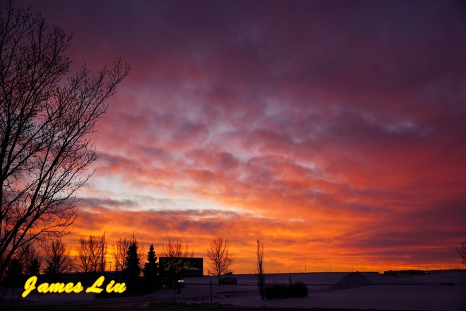 Beautiful Sunrise Edmonton, AB