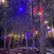 Lumières au Parc Lepage Rimouski