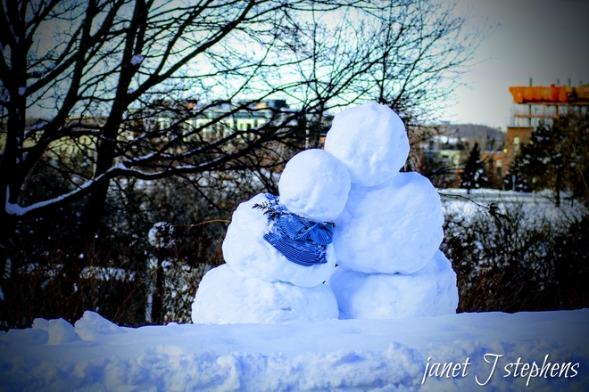 The cutest snow-couple Ottawa, Ontario, CA