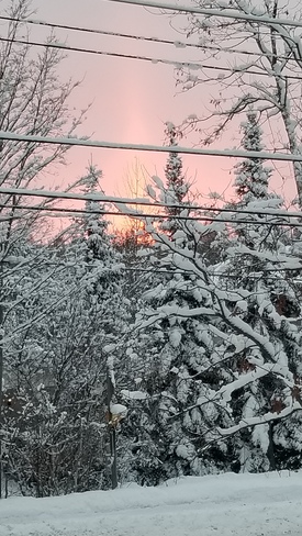 sunrise color Gravenhurst, ON