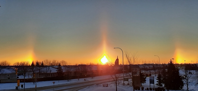 Sundog Sunrise Winnipeg, MB