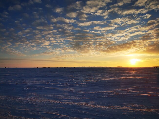 Lake Winnipeg sunset Riverton, MB
