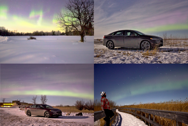 Northern Lights (Aurora Borealis) Winnipeg, MB