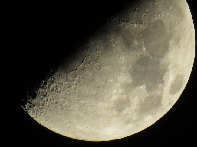 JON HAMMOND'S MOON PHOTOS AND VIDEOS SHOWING COOL CRATERS (MARCH 21, 2021) London, ON