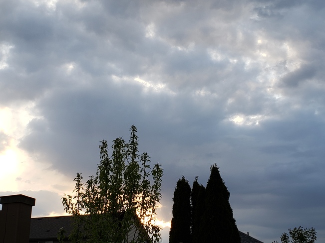 Evening Clouds Cambridge, ON