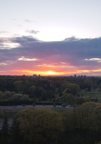 coucher de soleil Montréal, QC