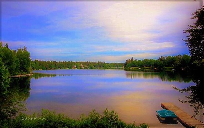 Le lac docteur. Saguenay, QC