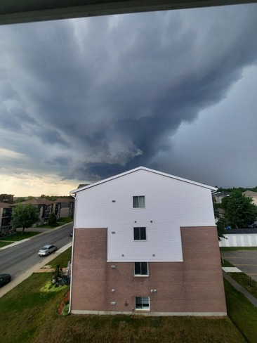 L'orage arrive... Trois-Rivières, QC