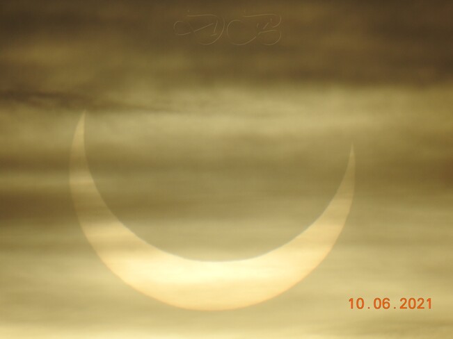 Eclipse Solaire 10 Juin 2021 Trois-Rivières, QC