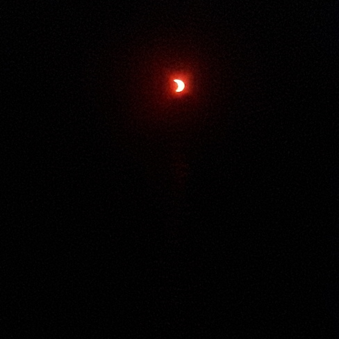 Sunrise Solar eclipse Burlington, ON
