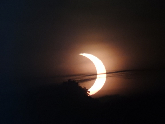 Solar Eclipse North of Oshawa