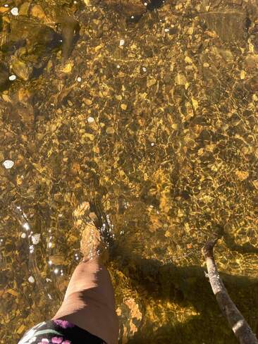les pieds dans l'eau Saint-Jean-de-Dieu, QC