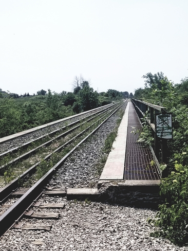 old train tracks Welland, ON