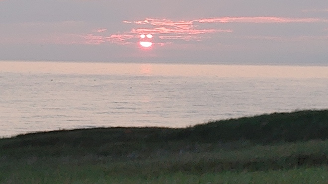 coucher de soleil Les Îles-de-la-Madeleine, QC