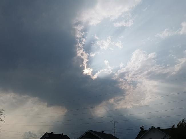 ciel menaçant à Joliette Joliette, QC