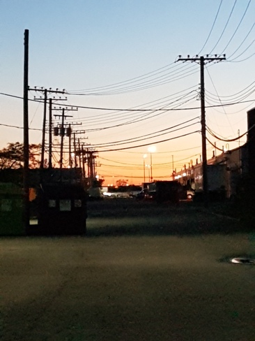 Sunrise on Thursday morning Montréal, QC