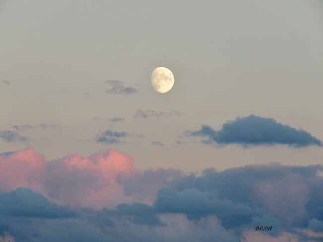 Jolie Lune ce soir . St-André de Kamouraska