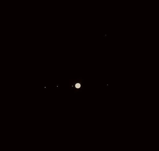 Jupiter with 4 moons K1c6v9