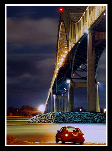 Pont Laviolette, 19 sept. 20h:00 Trois-Rivières, QC