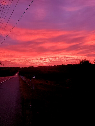 Morning sky Cobourg, ON