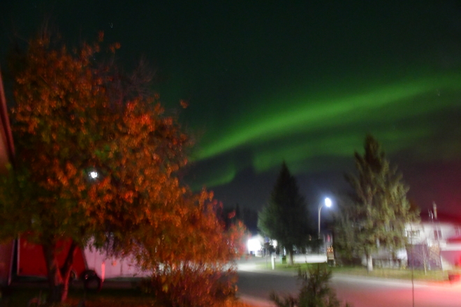 Northern lights Fort McMurray