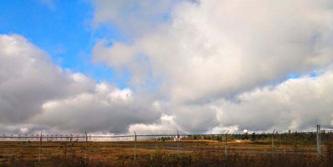 weird clouds North Bay, ON