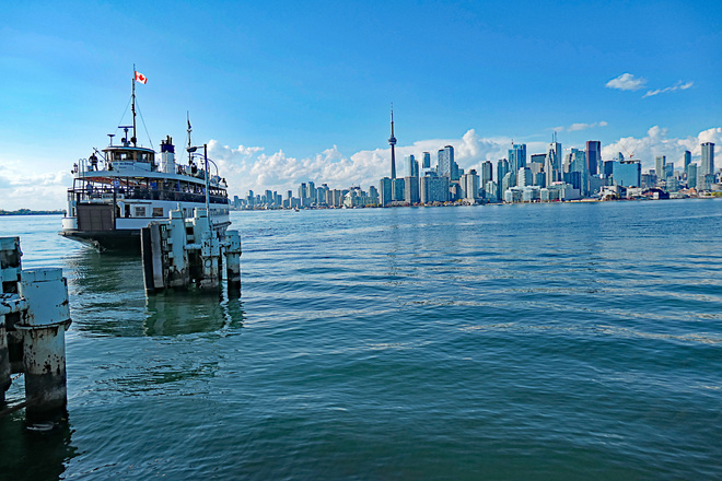 View of Toronto from Ward's Island Toronto, ON