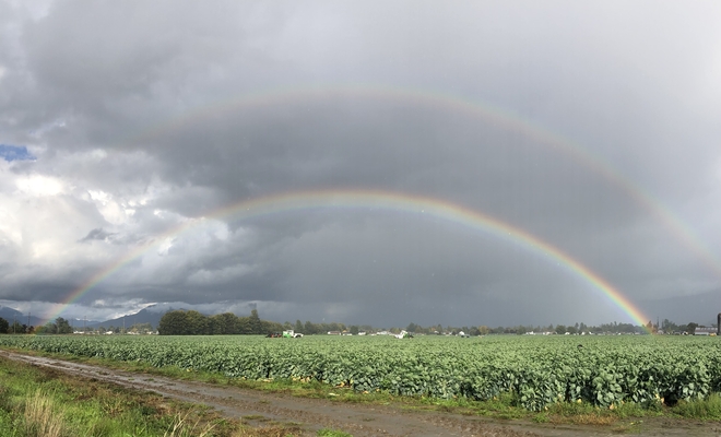 Double Rainbow Kinda Day Chilliwack, British Columbia, CA