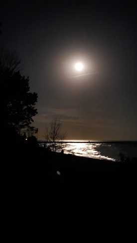 By the moon light Clarington, ON
