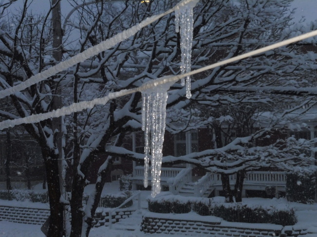 Le crystal de l'hiver Parc-Blais, Rivière-du-Loup, QC