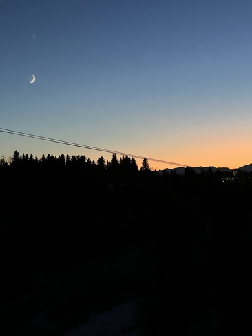 Venus and the Moon Calgary, Alberta | T2V 3L1
