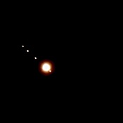 Jupiter and Galliean moons