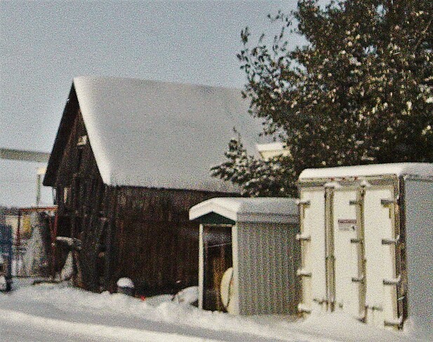 L'après tempête de neige Chambord, QC