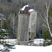 The Leaning Silo of Magnetawan