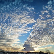 Sky over the 401