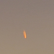 Not too sure but is this a comet?