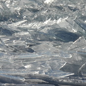 Ice along Lakeshore