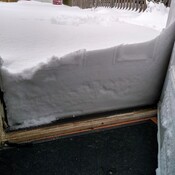 how deep is this snow?
