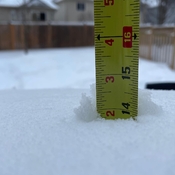 35cms in Angus, Ontario