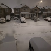 Snow in Brampton