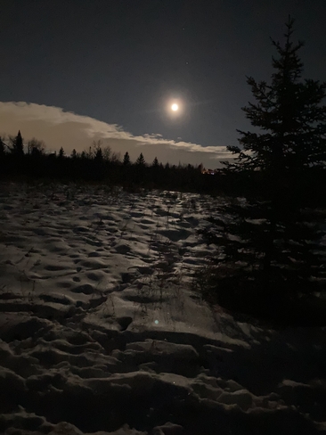 Full Moon Calgary, Alberta, CA