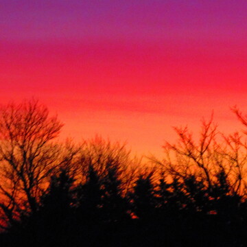 Brilliant colors Sunrise