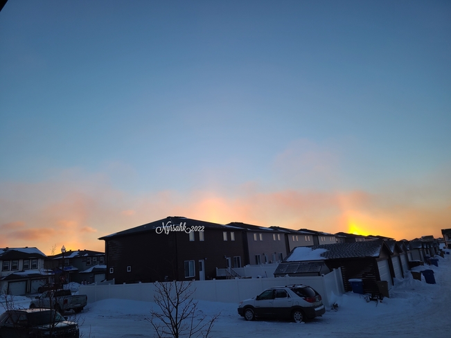Beautiful sunset Regina, SK