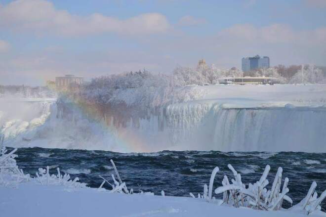 Wintery day in Niagara Falls Niagara Falls, ON
