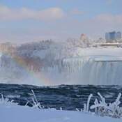 Wintery day in Niagara Falls