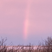 Rainbow in January